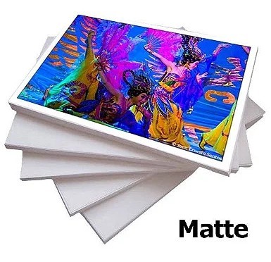 Papel Fotográfico Fosco A4 4x0