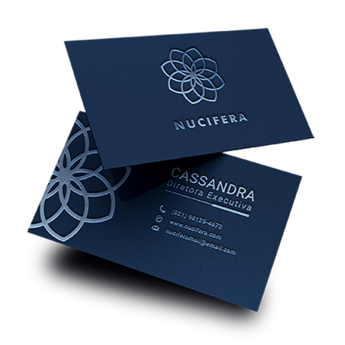 Cartão de Visita Duodesign Verniz Localizado 300g 4/4