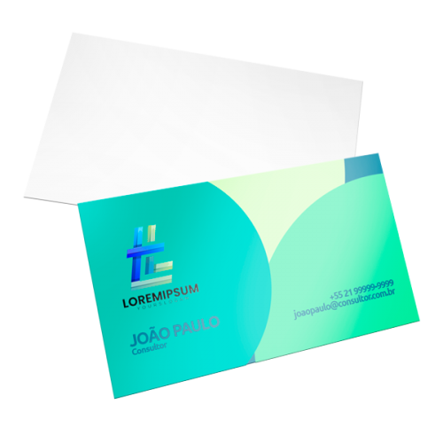 Cartão de Visita Couche/C2S 300g 4/0