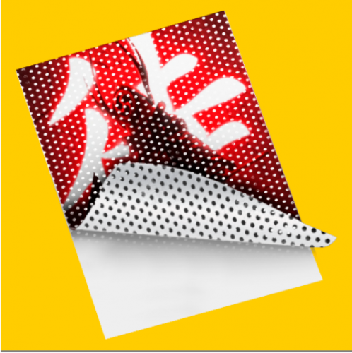 Vinil Microperfurado Refilado